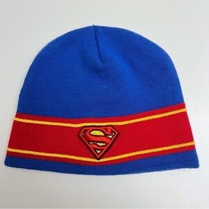 Dc Comics Superman Beanie Cap Kids One Size